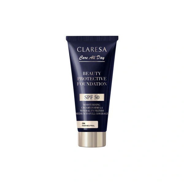 CLARESA Beauty Protective Foundation Nawilżający podkład z filtrem SPF 50 0N Fair Neutral 30 ml
